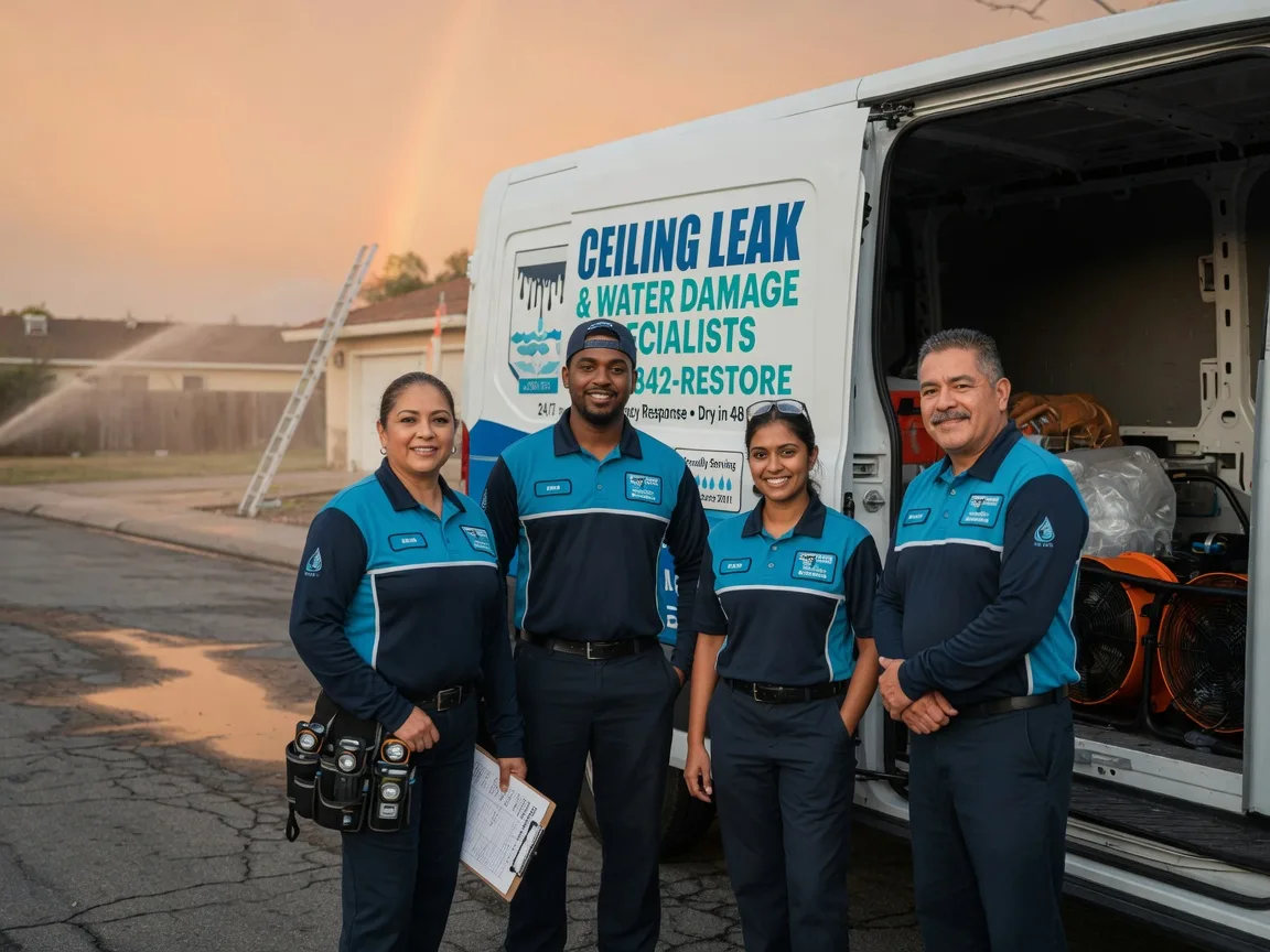 Ceiling Leak Cleanup company in Ashland, MA